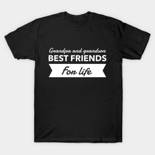 Grandma and grandson best friends for life T-Shirt